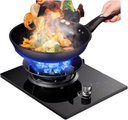 Portable Gas Stove 1 Burner,7.2KW Nine-cavity High-fire Timer,kitchen Counter Top Stove,with Flameout Protection,for Natural Gas/liquefied Petroleum Gas(LPG)