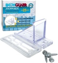 25 Pack Snow Guards for Metal Roofs – with Perfect Seal Gaskets & Screws – Heavy-Duty Polycarbonate Snow Stops Prevent Sliding Snow & Ice – Roof Snow Retention System | Made in USA