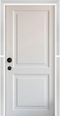 1 Set Peel and Stick Door Moulding Trim Kit, 37" x 82" Premade Doors Panels Self Adhesive Wainscoting Panels Pre-Cut for Door Frame Decor
