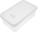 Large Capacity Crisper Box Fridge Food Storage Container Bread Toast Holder Fresh Keep Box Kitchen Storage Holder