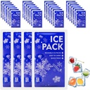 Dry Ice Packs for Shipping,Ice Packs for Lunch Boxes & Coolers,4.3x7.3in Long-Lasting Water Absorption Cold Packs,Food & Drinks Cooler Packs for Insulated Bags, Picnic, Travel,Camping