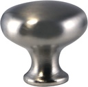 Design House 564567 1.25-inch Mushroom Cabinet Knob, Satin Nickel, 5-Pack