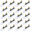 𝙐𝙥𝙜𝙧𝙖𝙙𝙚𝙙 20Pack 3392519 Dryer Thermal Fuse by Techecook - Replacement for Whirl-Pool Ken-More Dryers - Compatible for Part 80005 3388651 WP3392519VP 694511 Thermal Fuse (20 Pack)