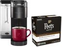 Keurig K-Supreme SMART Single Serve Coffee Maker with Peet's Coffee Major Dickason's Blend, Dark Roast, K-Cup, 32 K-Cup Pods