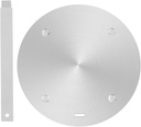 Kichvoe 1set Induction Heat Diffuser Plate Thick Cooking Adapter for Gas Electric Stoves Suitable for Non-Induction Pots and Kitchen Cookware