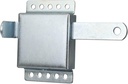 Residential Garage Door Universal and Adjustable Lock System | Lock Replacement for Garage Door Repair | Hardware Lock Garage Repair | Slide Lock Garage Door Security | Garage Hardware Lock Security