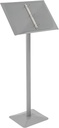 Vertical Flip Menu Stand Sign Holder Stand with Removable Ring Binder, Floor Standing Display Advertising Signs for Restaurants, Coffee Shops, Flower Shops, Offices