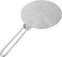 20cm Stainless Steel Induction Heat Diffuser Plate Foldable Detachable Cooking Converter for Induction Cookers for Simmering and Heat Distribution