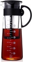 Cafetera Portable Hot/Cold Brewing Filter Coffee Pot Teapot Espresso Ice Cream Drip Glass Percolator Kitchen Accessories Bar Tools(900ml)