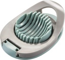 Ortarco Egg Slicer for Boiled Eggs Strawberry Cutter with Stainless Steel Wire （Green）