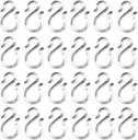 24PCS 1.7Inch Clear Plastic Punch Bowl Cup S Hooks