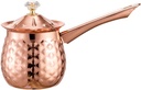 Milk Warmer Pot Turkish Coffee Pot Hammered Coffee Maker Warmer Milk Stainless Steel Butter Melting Pot Mini Saucepan Chocolate Milk Warmer