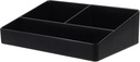 Tofficu Coffee Station Organizer for Countertop, Coffee Bar Accessories and Organizer, Mind Reader Coffee Organizer, 10-Compartment Condiment Organizer for Home Office Breakroom Cup Sugar Tea Pod