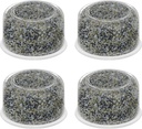 Shower Head Filter Replacement Cartridge Compatible with All Canopy Handheld & Fixed Filtered Shower Head, Shower Filter For Hard Water, 4 Pack