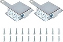 Internal Deadlock - Galvanized Steel Shell, Protective Safety Lock, Suitable for Most Garage Doors