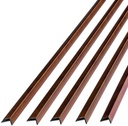 FASÄDE 47 in. Decorative Vinyl Outside Corner Trim Antique Bronze (5 Pack)