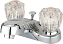Elements of Design Americana EB161B Centerset Lavatory Faucet with Brass Pop-Up, 4-Inch, Polished Chrome