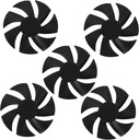 5pcs Replacement Fan for Conditioner Fan Low Noise Design for Office Home Outdoor