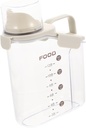 IMIKEYA Sealing Food Canister Airtight Kitchen Storage Container for Rice Flour Grains and Snacks Holder Measurements for Pantry Organization