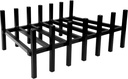 Model FG-26 Flippable Sag Resistant Fireplace Grate. 26" Wide, 3/4" Steel Construction.