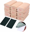Guitar Fret Sanding Block, Bass Fingerboard Radius Sanding Tool,10# Radian Fret Leveling Luthier Tool (10#)