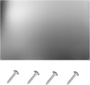 zsttion Stainless Steel Backsplash ，24 x 30Inch Range Hood Stove Backsplash for Kitchen Wall，Stainless Steel Sheet Four Pre Drilled Holes for Easy Installation (1)