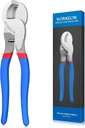 Cable Cutters 10 Inch Heavy Duty Wire Cutter High Leverage Cutter Tool Big Wire Cutters, Electrical cable cutters For Aluminum, Copper, Communications and Ethernet Cable