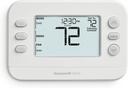 New! Honeywell Home Programmable Thermostat, Single-Stage, 1 Heat/1 Cool Compatibility, 5-2 Day Schedule, X2P, White, RTH20B